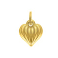 14K Yellow Gold Polished Puffy Heart Pendant