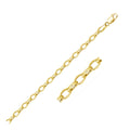 14K Yellow Gold Oval Rolo Chain – 4.60mm